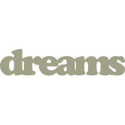 Dreams  - C. Pack of 10. Each 82mm x 17mm