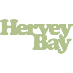 Hervey Bay pack of 10 81mm x 39mm