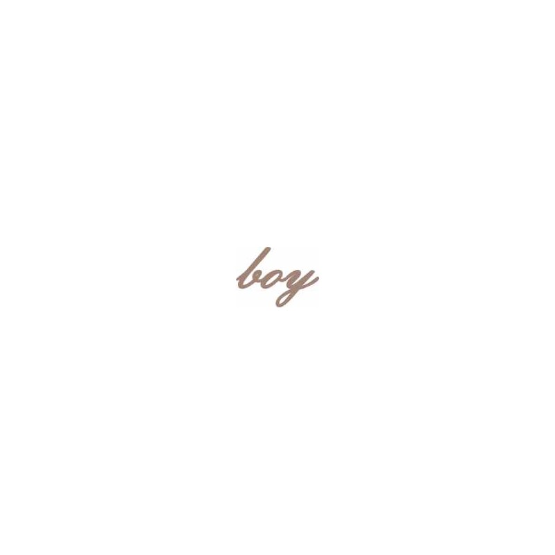 boy script mini words pack of 10 approx 20mm high