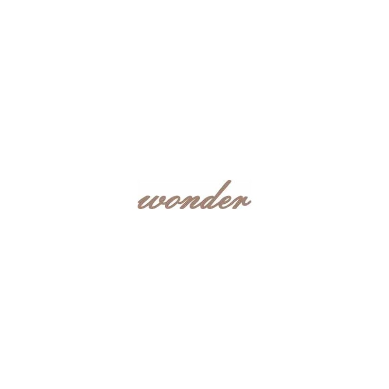 wonder script mini words pack of 10 approx 20mm high