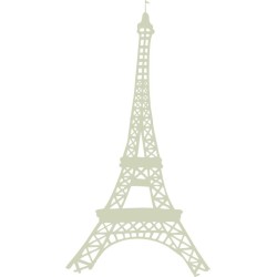 **Eiffel Tower 125mm x 238mm Lge
