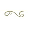 Border 3   shelf border flourish  208mm x 65mm