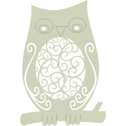 Owl Swirly small