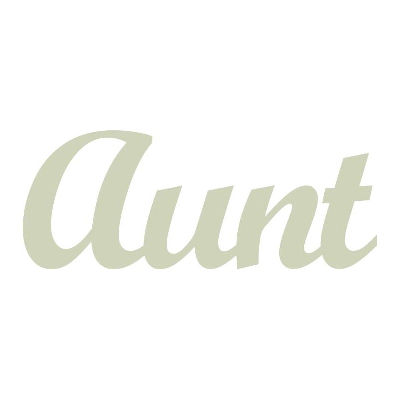 Aunt mini word pack of 10