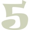 Ravie 40 mm Number - 5