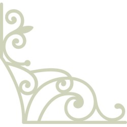Wrought Iron 8  flourish min buy 3