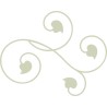 Wrought Iron 23  flourish min buy 3