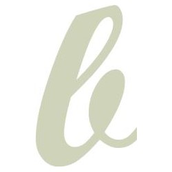 Script 20mm Lowercase Letter - b
