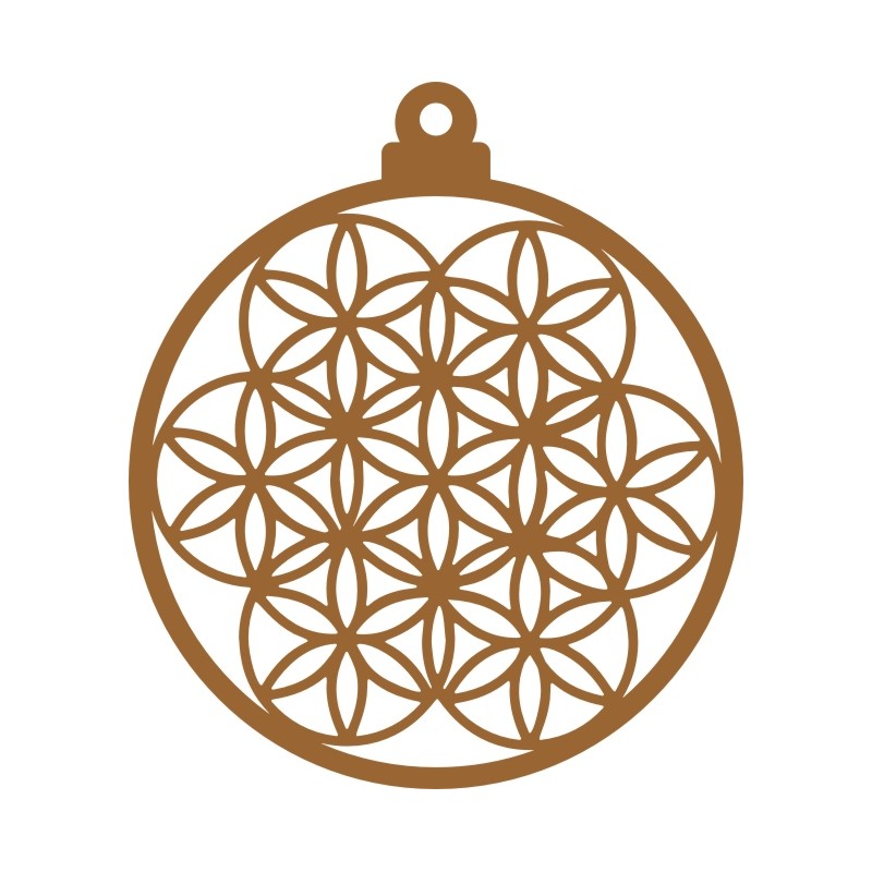 Christmas Decoration Floral Flat