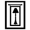 ATC lamp and banner frame