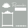 Military remember 300 x 300 Matt board  Remember