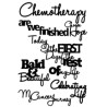 Chemotherapy word sheet 100 x 120  sold 3\'s