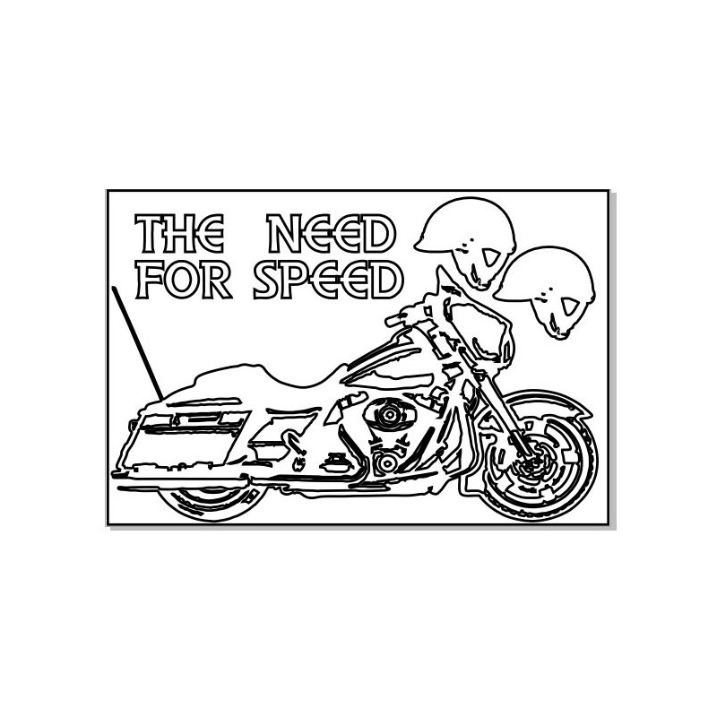 Motor Bike THE NEED FOR SPEED MOTOR CYCLE 100 X 150 sold in 3\'s