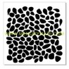 River pebbles poly template 8x8 sold in 3\'s