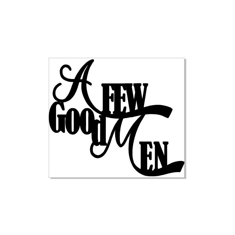 A FEW GOOD MEN 125 X 110 sold in 3\'s