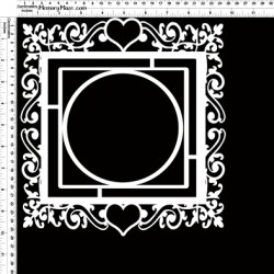 vintage circle  frame  in heart 200 x 250 min buy 3
