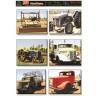 DS0718 tractors  & trucks   min buy 5 can be cut out by nested d