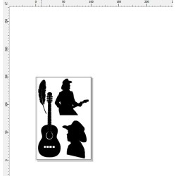 country music 100 x 150  min buy 3 Memory Maze