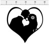 BRIDE AND GROOM 3 38 X 38 WEDDING INVITATION   pack of 10