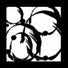GRUNGY CIRCLES STENCIL 200 x 200 Memory maze