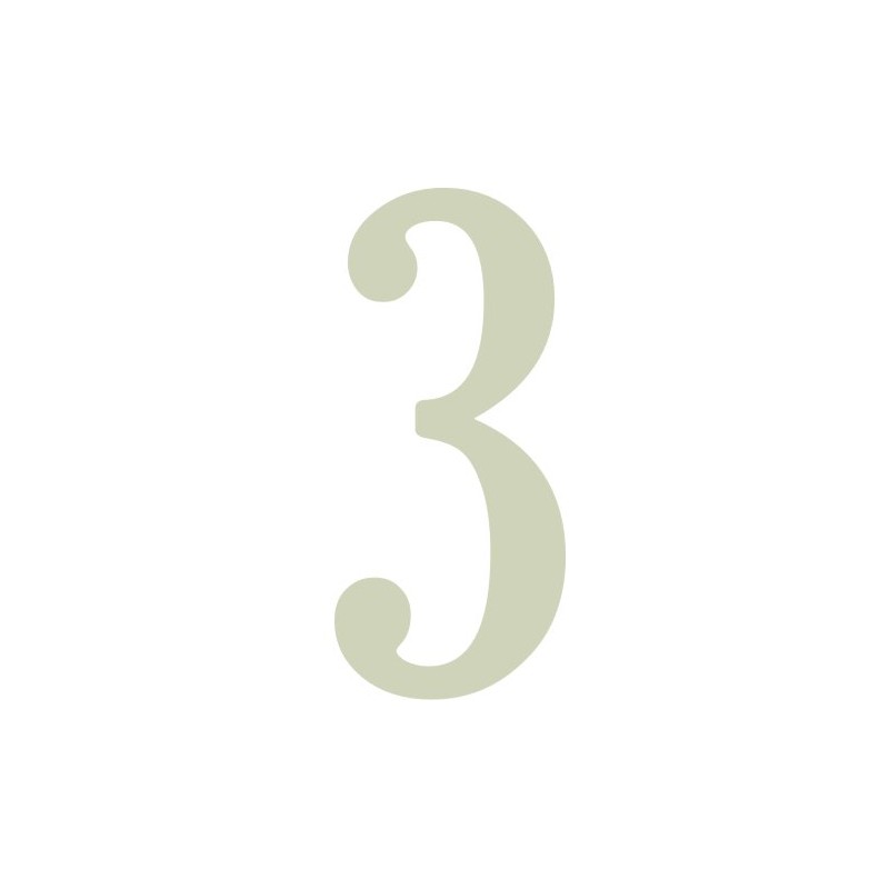 Glouster 40mm Number - 3