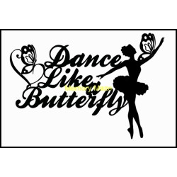 Dance like a butterfly 2  120 x 82 mm min buy 3 also available a