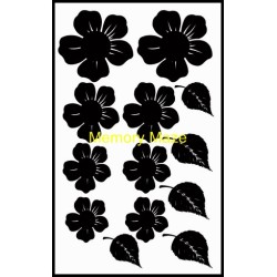 chipboard flowers 1 for dimensional work 110 x 180 min buy 3 Mem