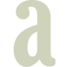 Glouster 40mm Lower Letter - a