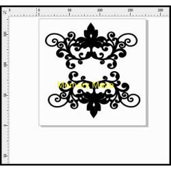 Flourish c 156 x 156mm Min buy 3 Memory Maze