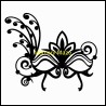 Masquerade mask 221 x 200mm  OFF THE PAGE min buy 3