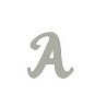 Script 40mm Uppercase Letter - A