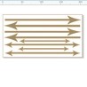 Arrows lots of arrows 203 x 110mm min buy 3