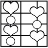 MULTI FRAME 6 12 x 12 multi photo frame memorymaze CAN BE CUT IN