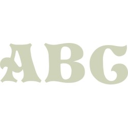Story 40mm Alpha -  A - Z  bulk set