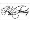 Part of the family  Script  min buy 3. 165 x 80mm