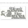 who needs SANTA I have NANA.Christmas,  150 x 80mm  Min buy 3