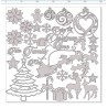 Christmas 12 x 12  heaps of  embellishments