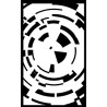 Stencil,mask or template J030 110 x 180mm  Min buy