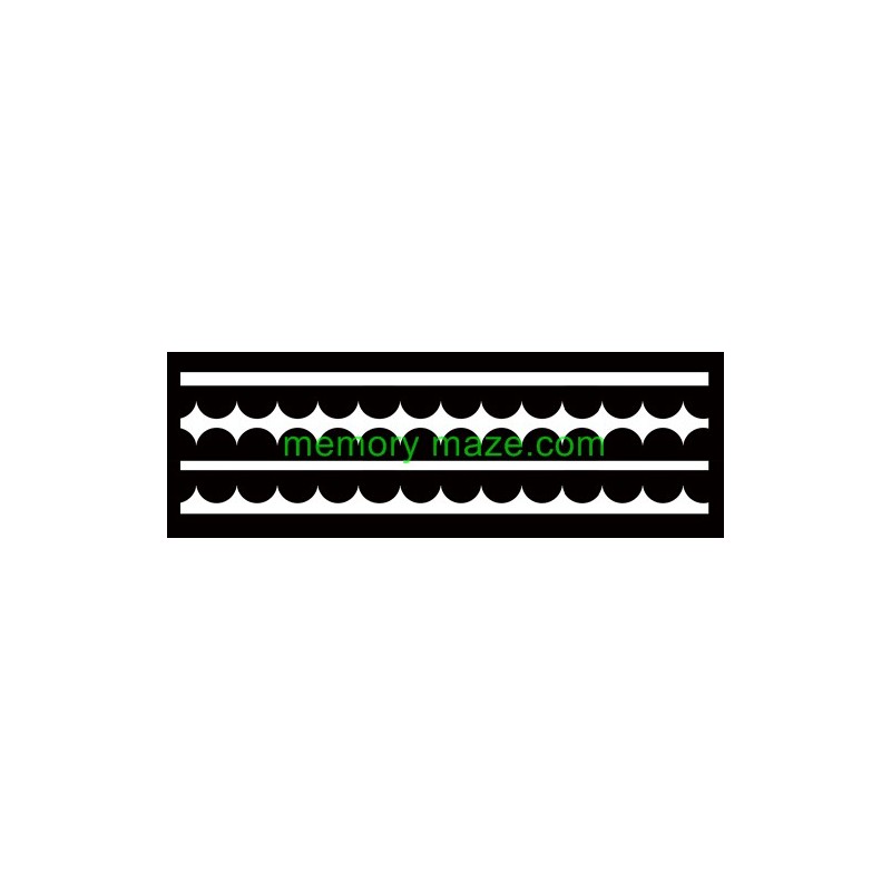 Stencil,mask or template BORDER 1   100X300  Min buy 3