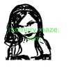Lady,Ladies faceStencil,mask or template F004  200X200 Min buy 3