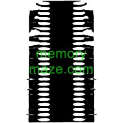 Stencil,mask or template J09 SIDEWAYS    110X180   Min buy 3