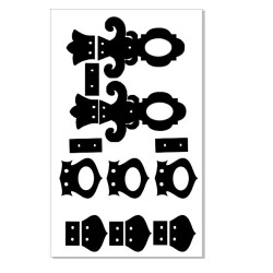 Hinges, doors,windows  builder  110 x 180mm Min buy 3