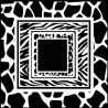ANIMAL SKIN FRAMES , WILD ANIMAL, JUNGLE  MIN BUY 3  250 X 250 M