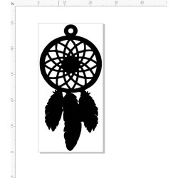dream catcher,Mini small, feathers, cards mystical 50 x 25.  pac