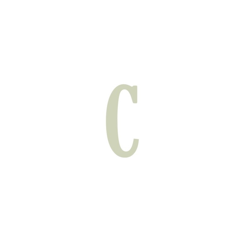 Glouster 20mm Uppercase - C