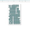 Square mesh grunge  110 x 180 mm Min buy 3