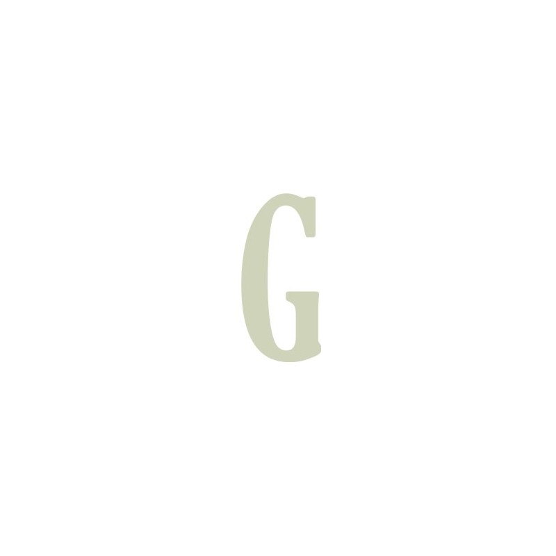 Glouster 20mm Uppercase - G