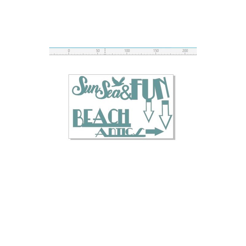 Sun,Sea,fun,Beach, 110 x 180 min buy 3