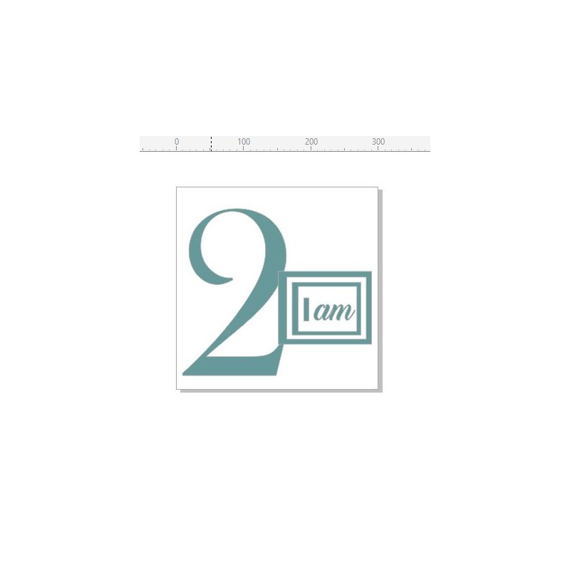 I am 2, Age number , 250 x250  individually available Available 