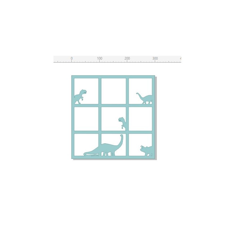 Dinosuar multi frame 12 x 12